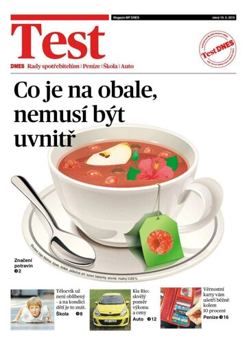 Obálka e-magazínu TEST DNES - 19.5.2015