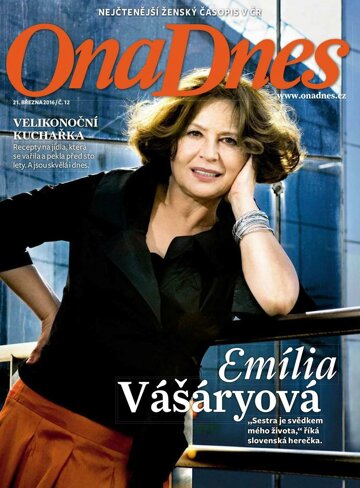 Obálka e-magazínu Ona DNES Magazín - 21.3.2016