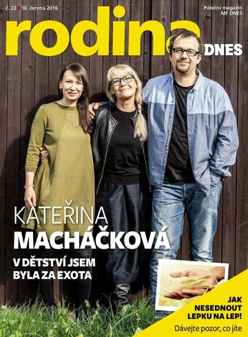 Obálka e-magazínu Magazín RODINA DNES - 10.6.2016