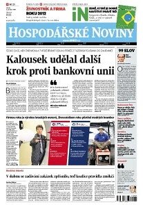 Obálka e-magazínu Hospodářské noviny 237 - 5.12.2012