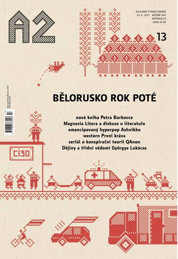 Obálka e-magazínu A2 kulturní čtrnáctideník 13/2021