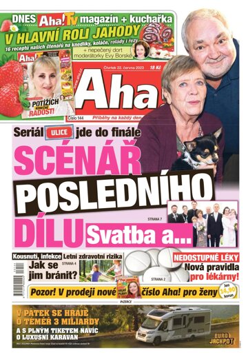 Obálka e-magazínu AHA! 22.6.2023