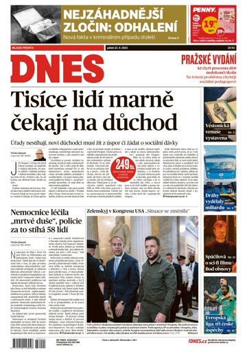 Obálka e-magazínu MF Dnes 22.9.2023