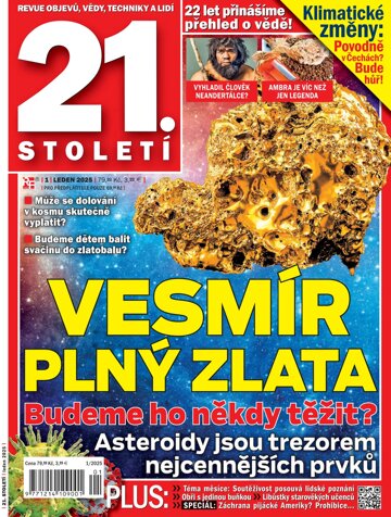 Obálka e-magazínu 21. století 1/2025