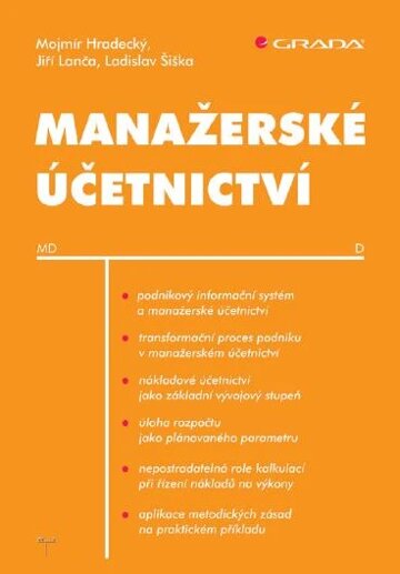 Obálka knihy Manažerské účetnictví