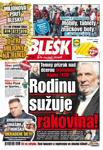 Obálka e-magazínu Blesk 1.6.2015