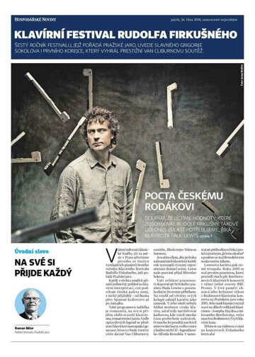 Obálka e-magazínu Hospodářské noviny - příloha 207 - 26.10.2018HX