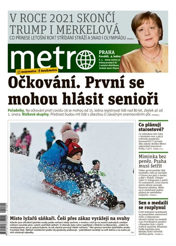 Obálka e-magazínu deník METRO 4.1.2021