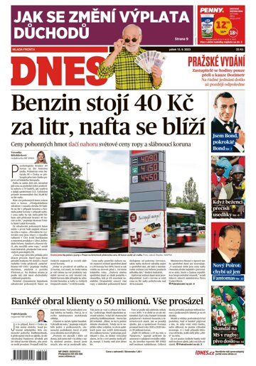 Obálka e-magazínu MF Dnes 15.9.2023