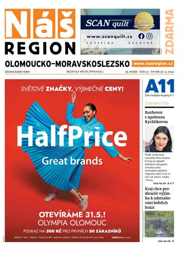 Obálka e-magazínu Náš Region - Olomoucko/Moravskoslezsko 22/2024