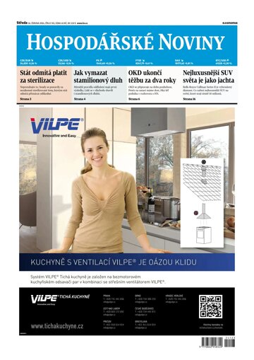 Obálka e-magazínu Hospodářské noviny 123 - 26.6.2024