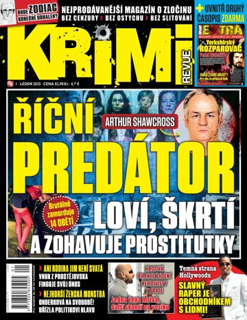 Obálka e-magazínu Krimi revue 1/2025