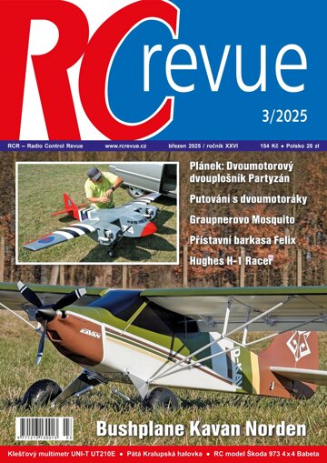 Obálka e-magazínu RC revue 3/2025