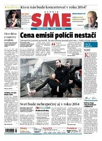 Obálka e-magazínu SME 3.1.2014