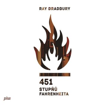 Obálka audioknihy 451 stupňů Fahrenheita