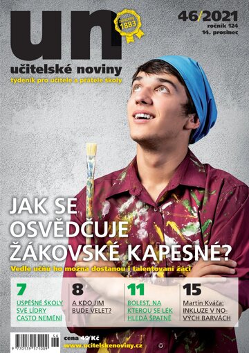 Obálka e-magazínu Učitelské noviny 46/2021