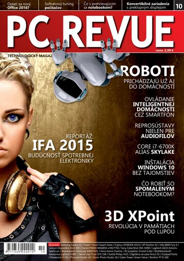 Obálka e-magazínu NEXTECH 10/2015