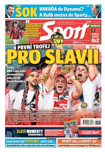 Obálka e-magazínu Sport 4.5.2023