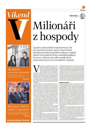 Obálka e-magazínu Hospodářské noviny - příloha Víkend 209 - 25.10.2024 Víkend