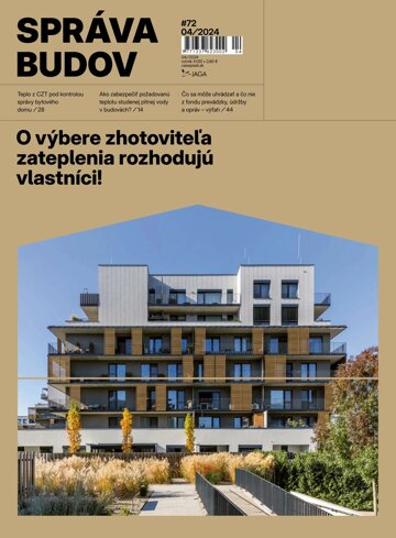 Obálka e-magazínu Správa budov 4/2024