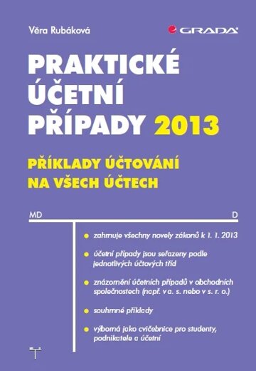 Obálka knihy Praktické účetní případy 2013