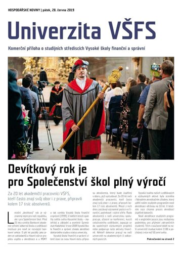 Obálka e-magazínu Hospodářské noviny - příloha 124 - 28.6.2019 HX