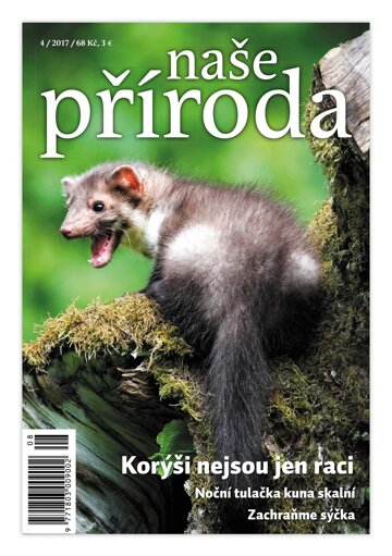 Obálka e-magazínu Naše příroda 4/2017