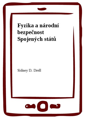 Obálka knihy Fyzika a národní bezpečnost Spojených států