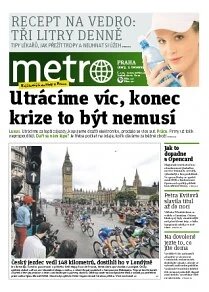 Obálka e-magazínu deník METRO 8.7.2014