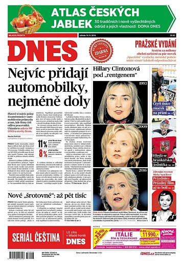 Obálka e-magazínu MF Dnes 14.9.2016