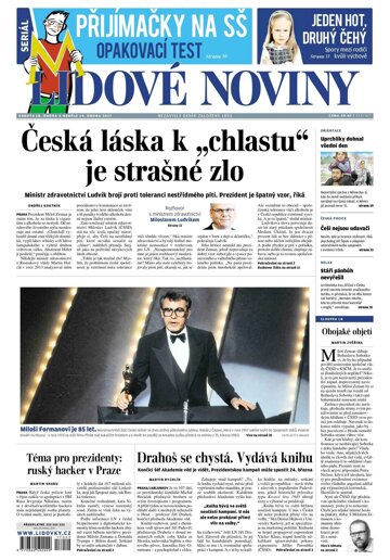 Obálka e-magazínu Lidové noviny 18.2.2017