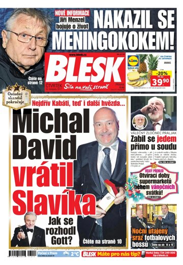 Obálka e-magazínu Blesk 30.11.2017