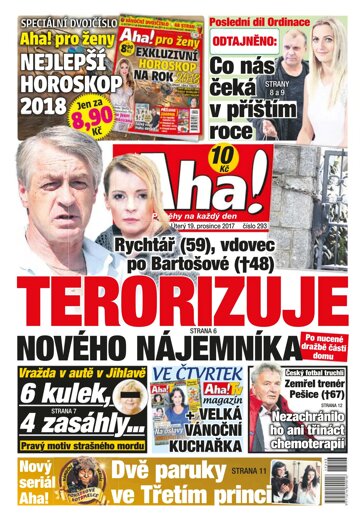 Obálka e-magazínu AHA! 19.12.2017