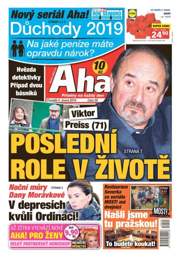 Obálka e-magazínu AHA! 4.2.2019