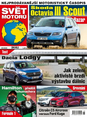 Obálka e-magazínu Svět motorů 45/2020