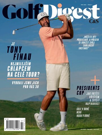 Obálka e-magazínu Golf Digest C&S 7/2022