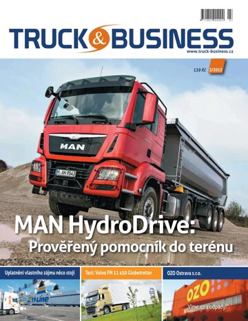 Obálka e-magazínu Truck & business 3/2015