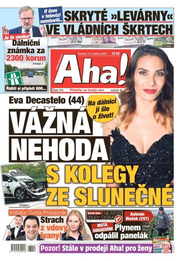 Obálka e-magazínu AHA! 13.5.2023