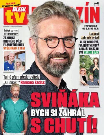 Obálka e-magazínu Blesk Tv magazín - 09.08.2024