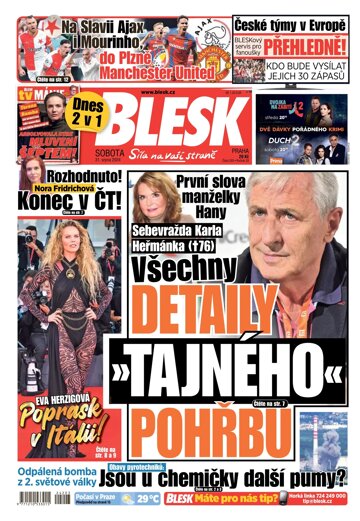 Obálka e-magazínu Blesk 31.8.2024