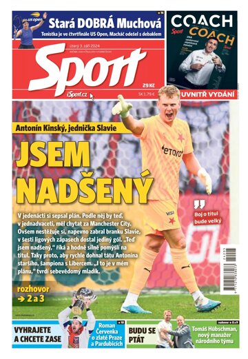 Obálka e-magazínu Sport 3.9.2024