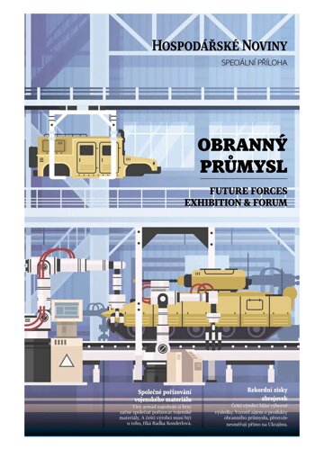 Obálka e-magazínu Hospodářské noviny - příloha 196 - 8.10.2024 Obranný průmysl