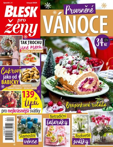 Obálka e-magazínu Blesk pro ženy speciál č.4/2024