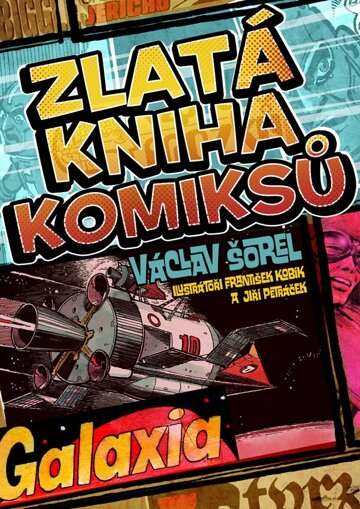 Obálka knihy Zlatá kniha komiksů