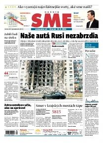 Obálka e-magazínu SME 19.8.2014