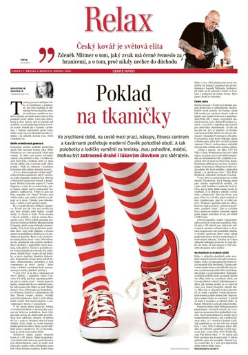 Obálka e-magazínu LN+ Čechy - 7.3.2020