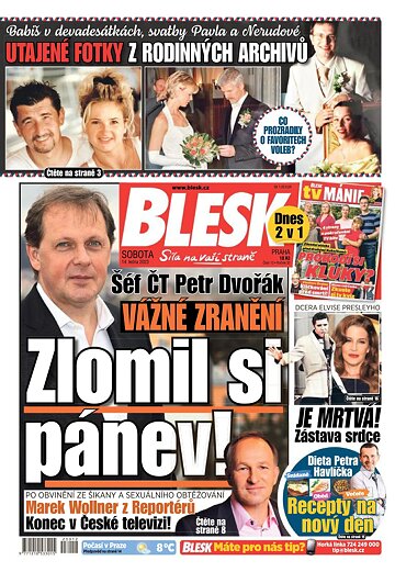 Obálka e-magazínu Blesk 14.1.2023