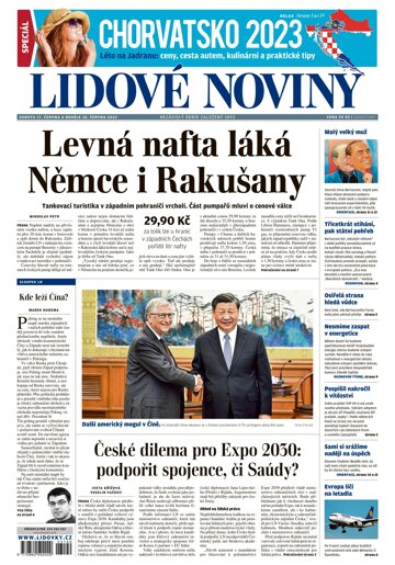 Obálka e-magazínu Lidové noviny 17.6.2023