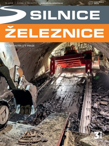 Obálka e-magazínu Silnice Železnice 3/2024