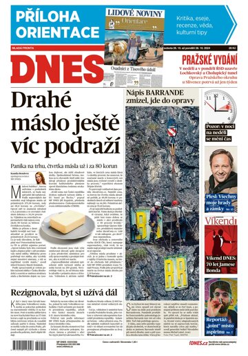 Obálka e-magazínu MF Dnes 26.10.2024